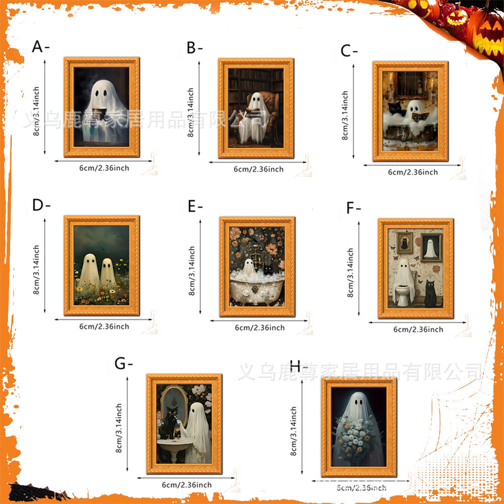 Wholesale  Ghost Edition Photo Frame Magnetic Fridge Magnet